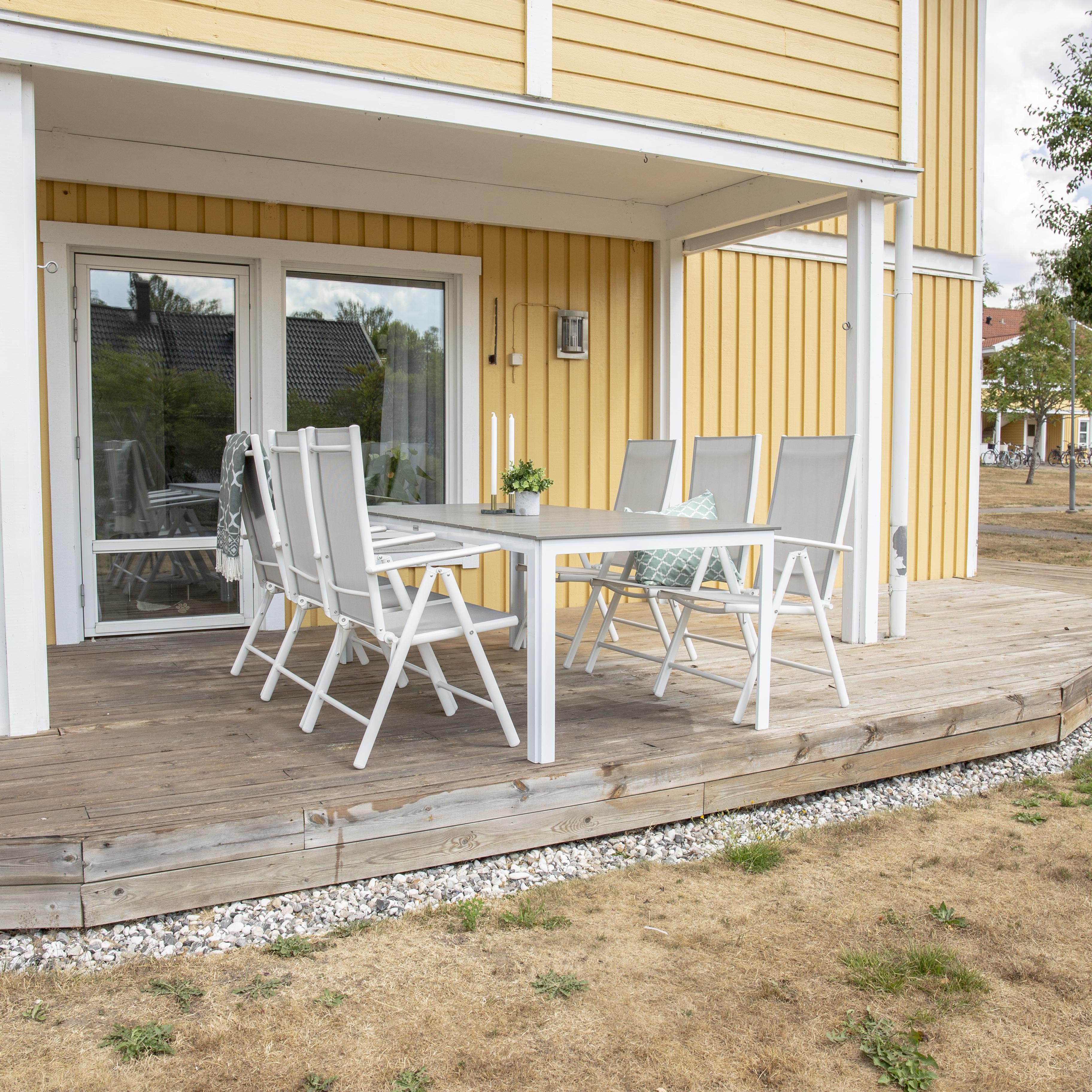 Matgrupp Venture Home Pincy 200 med 6 Bront Stolar