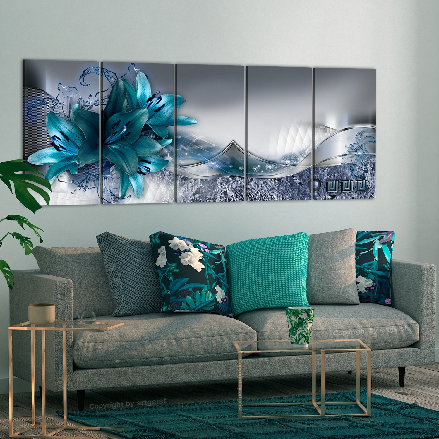 Tavla Arkiio Arctic Lilies