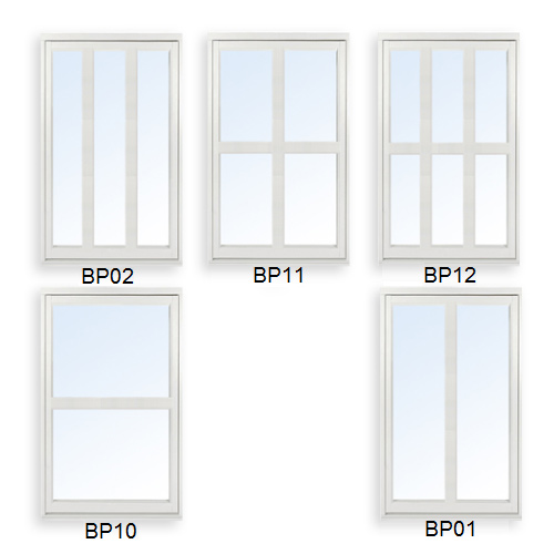 Bågpost Svenska Fönster Fast Genomgående Alufönster
