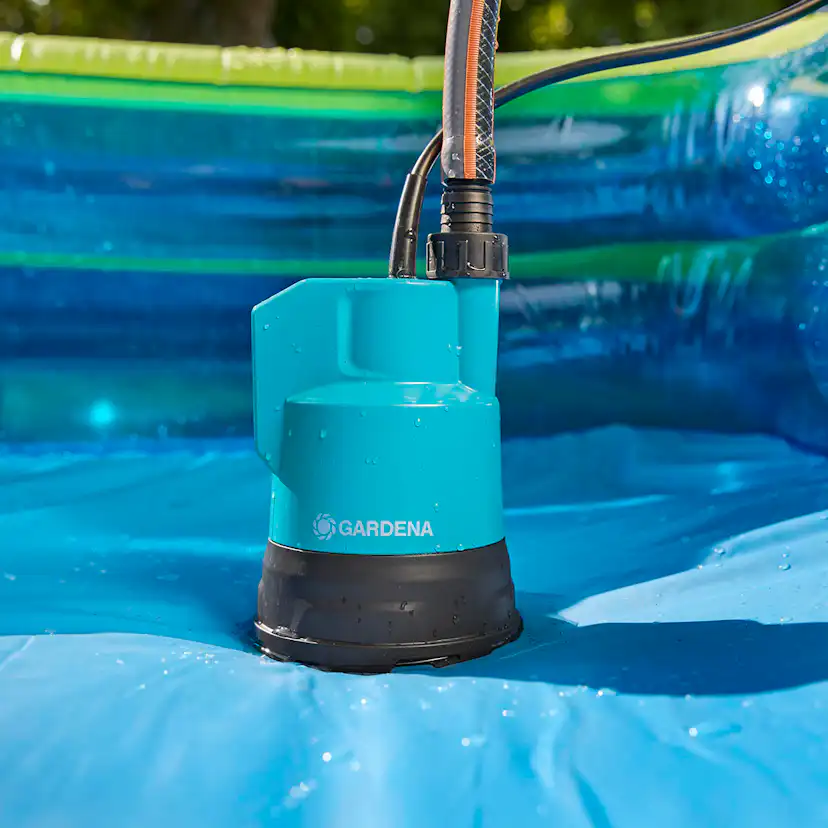 Dränkbar pump Gardena 2000/2 för Rent Vatten Utan Batteri