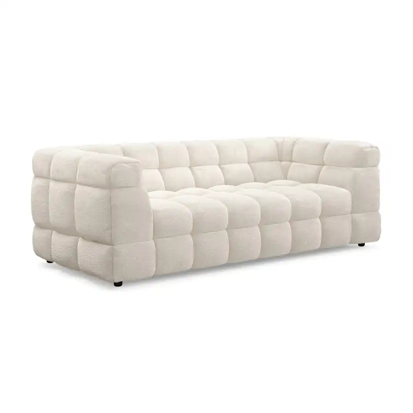 Soffgrupp Andrarum Elise Bubblig 3-sits Soffa + Fåtölj Beigex