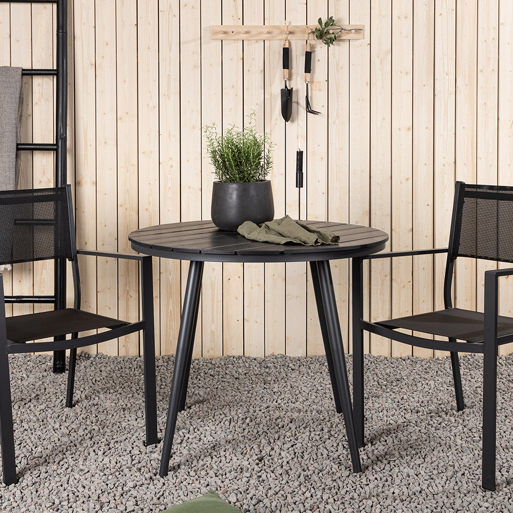Cafégrupp Venture Home Break Ø90 cm med 2 Copacabana Stolar