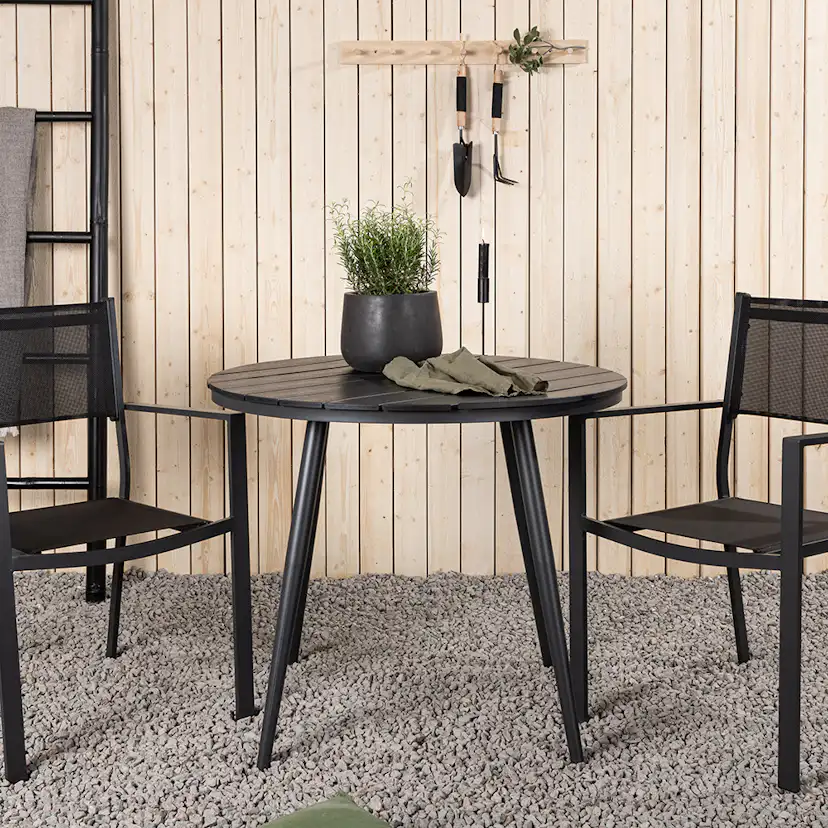Cafégrupp Venture Home Break Ø90 cm med 2 Copacabana Stolar
