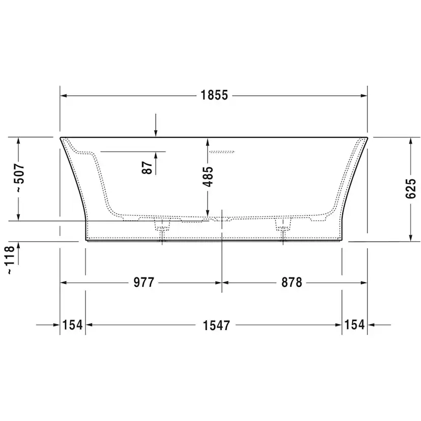Badkar Duravit Cape Cod 700330