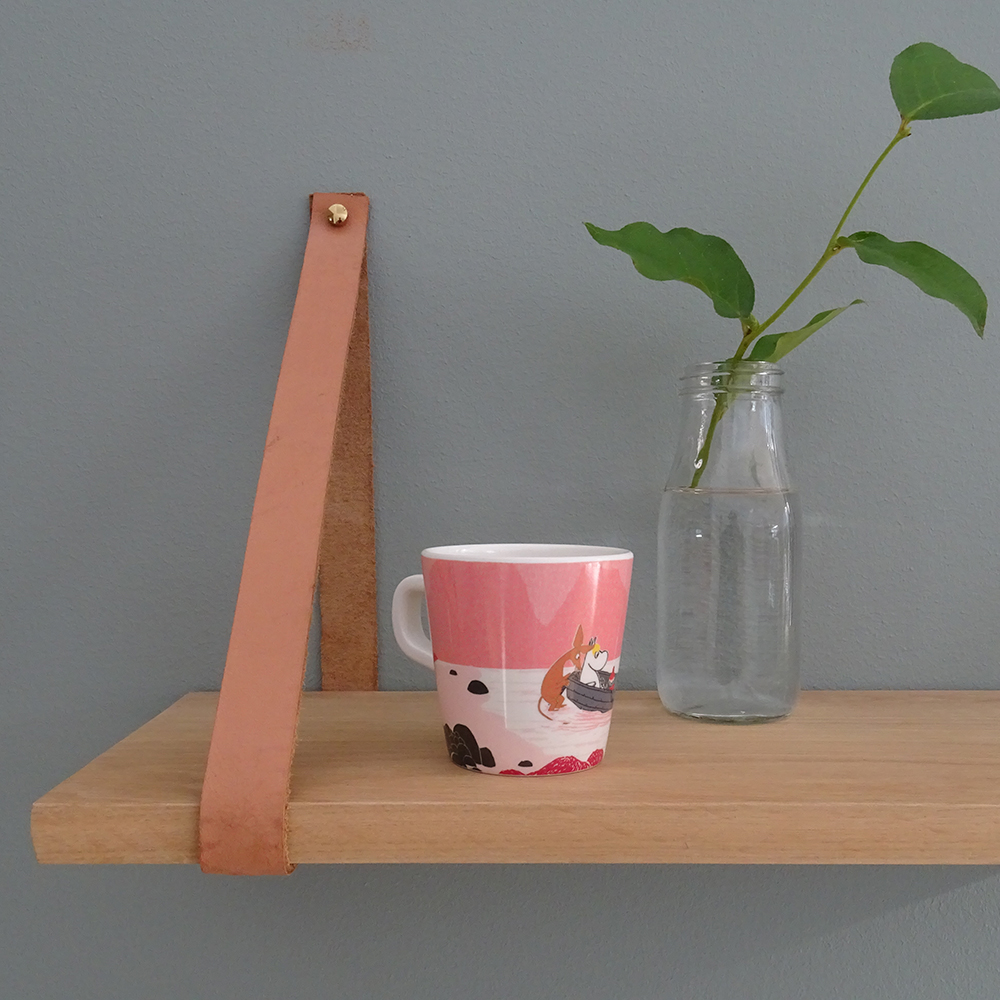 Barnmugg Rätt Start Mumin Med Handtag Skog & Sjö Rosa