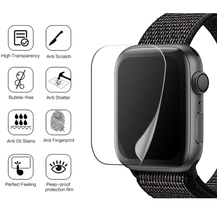 Skärmskydd Champion Apple watch 3-pack 44mm