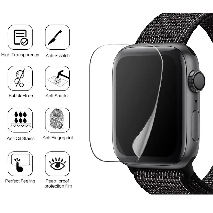 Skärmskydd Champion Apple watch 3-pack 44mm