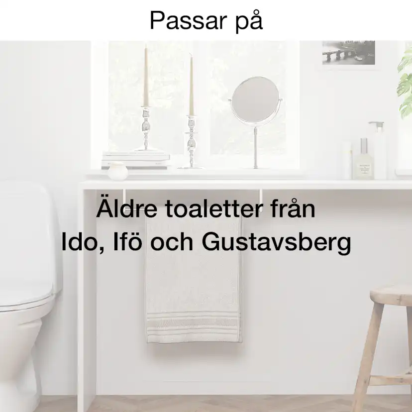 Toalettsits Pressalit Sway Uni 970
