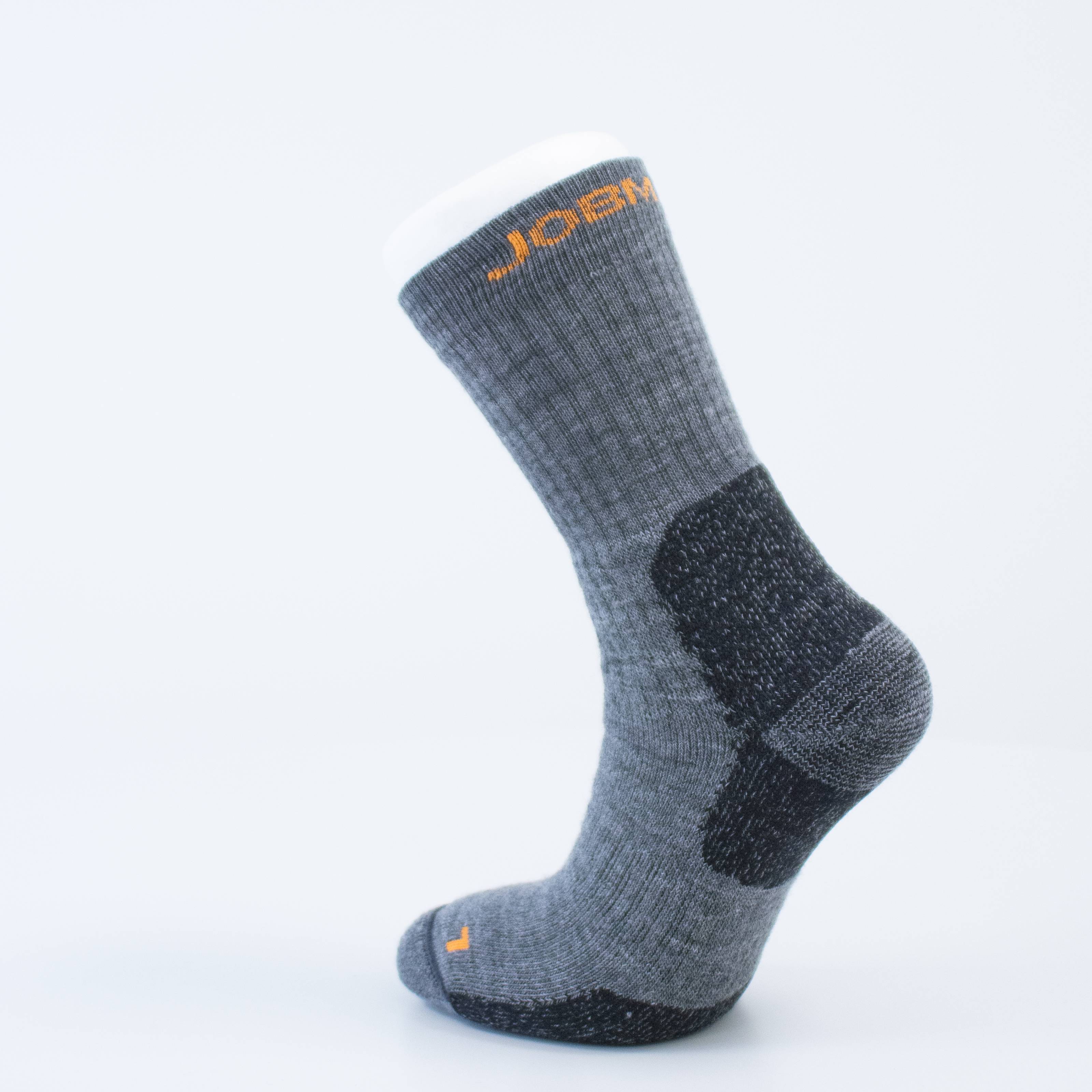 Merino Socka Tjock Mörkgrån/Sv 40-42 40-42