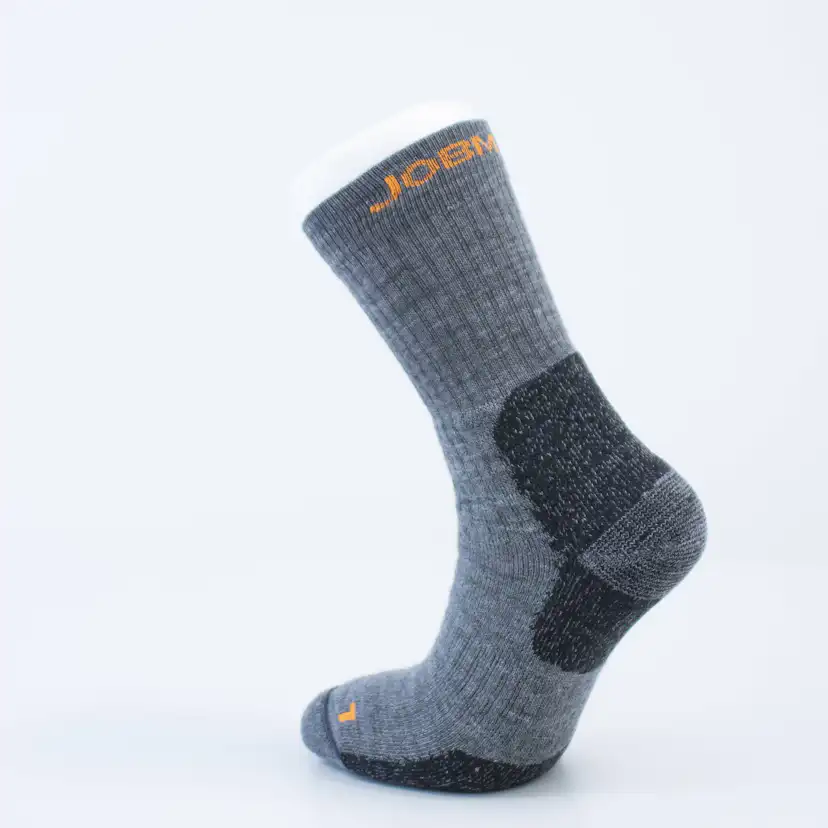 Merino Socka Tjock Mörkgrån/Sv 40-42 40-42