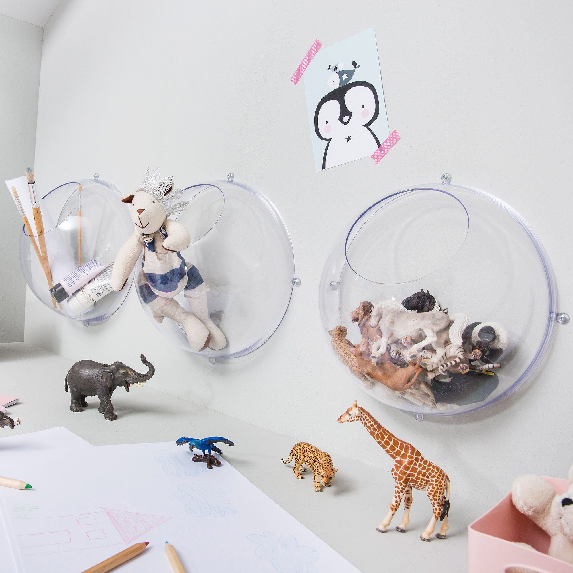 Förvaringsbubbla Koziol Orion 32 cm