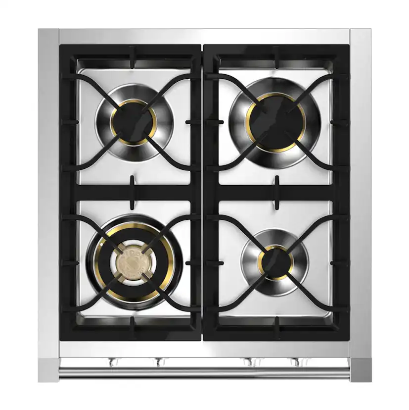 Gasolspis Steel Ascot Combi-Steam 70cm med Ugn