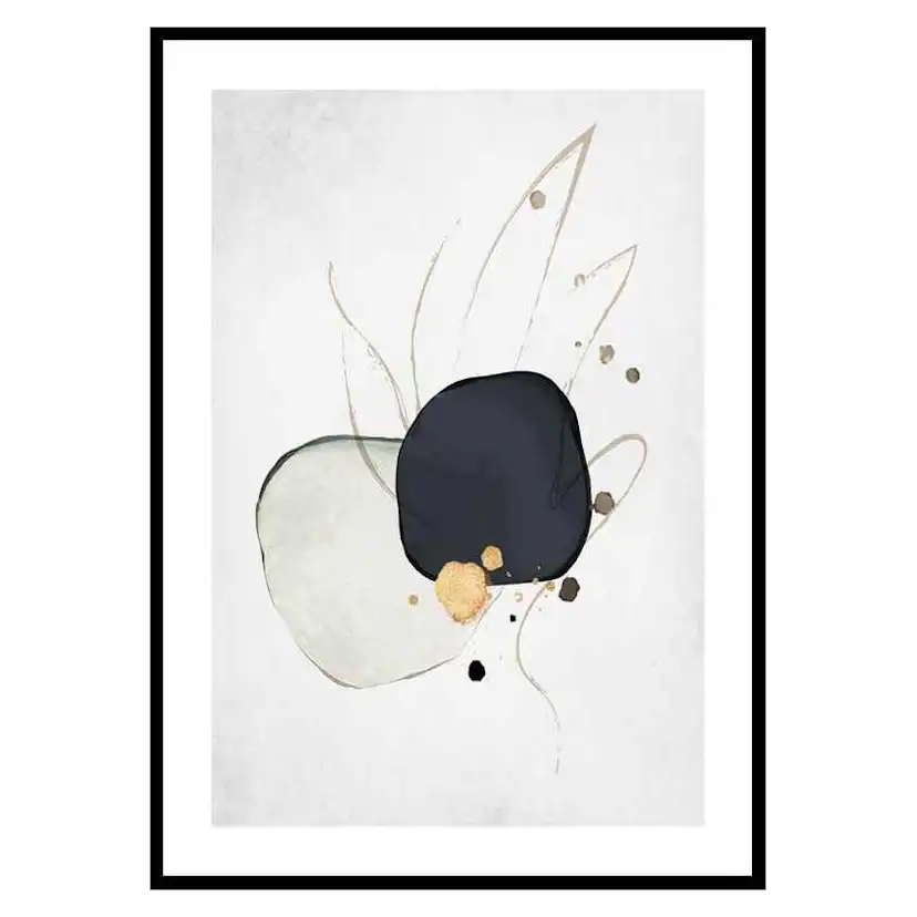 Poster Gallerix Abstract in Layers No1
