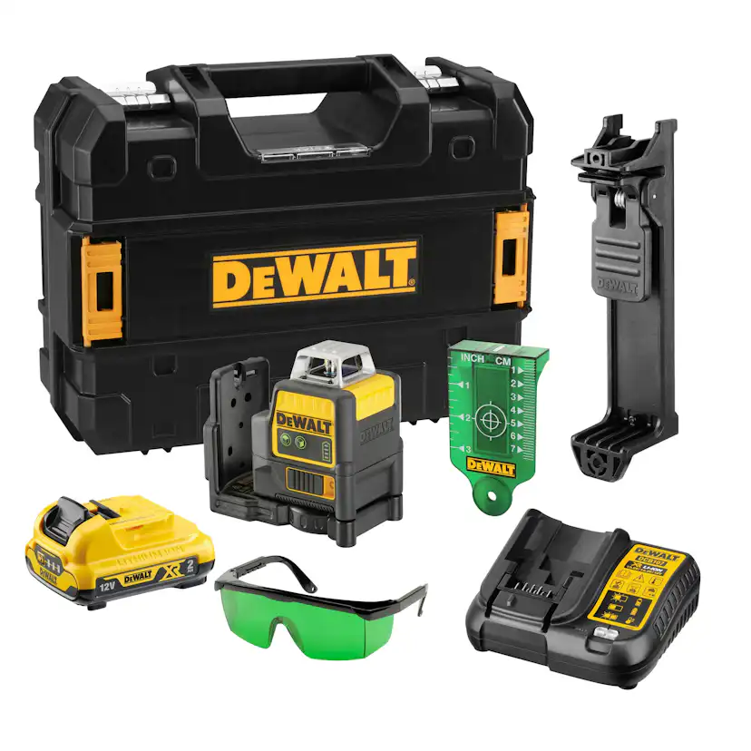 Linjelaser DeWalt DCE0811D1G 720 12V Grön