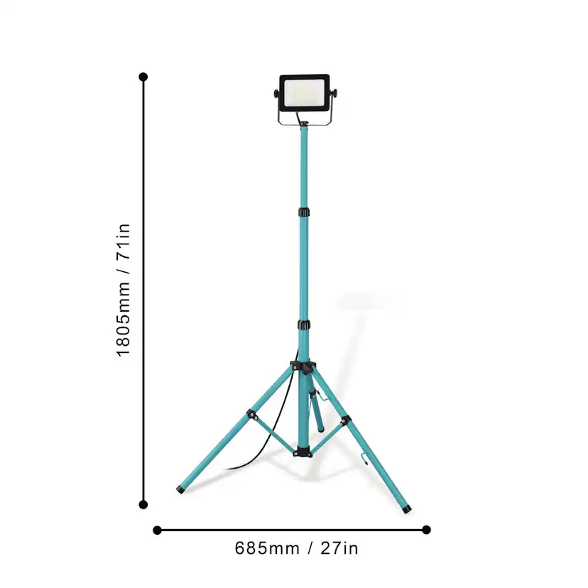 Arbetsbelysning Eglo LED-Stativstrålkastare 30W