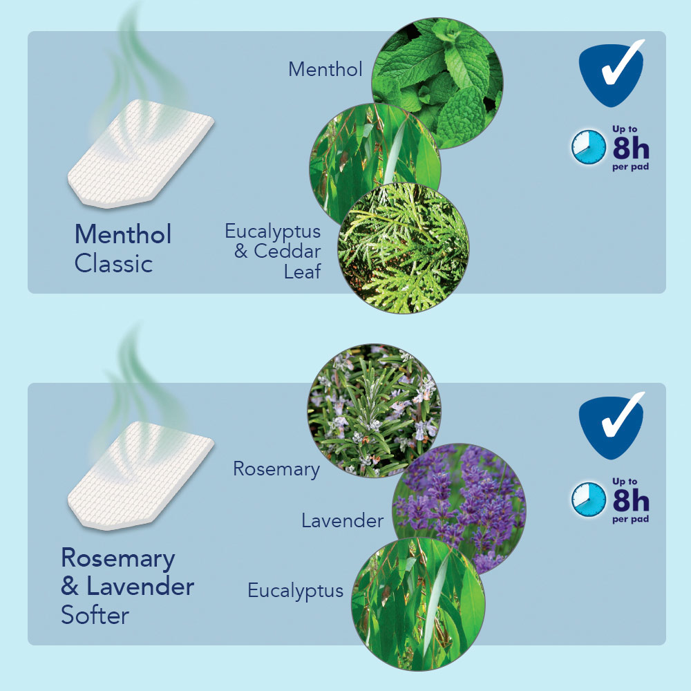 Pad Vicks VH7V1 Mentol