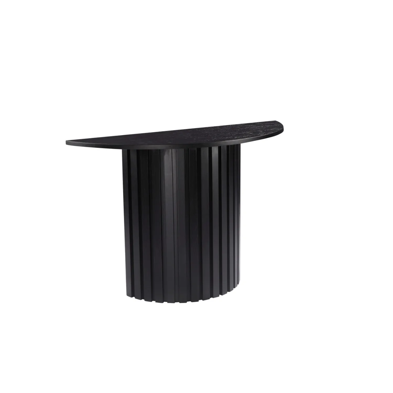 Half Moon konsolbord/avlastningsbord - Svart Ek Svart Ek