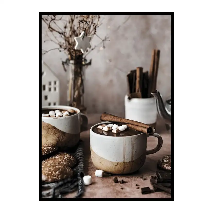 Poster Gallerix Hot Chocolate In Winter