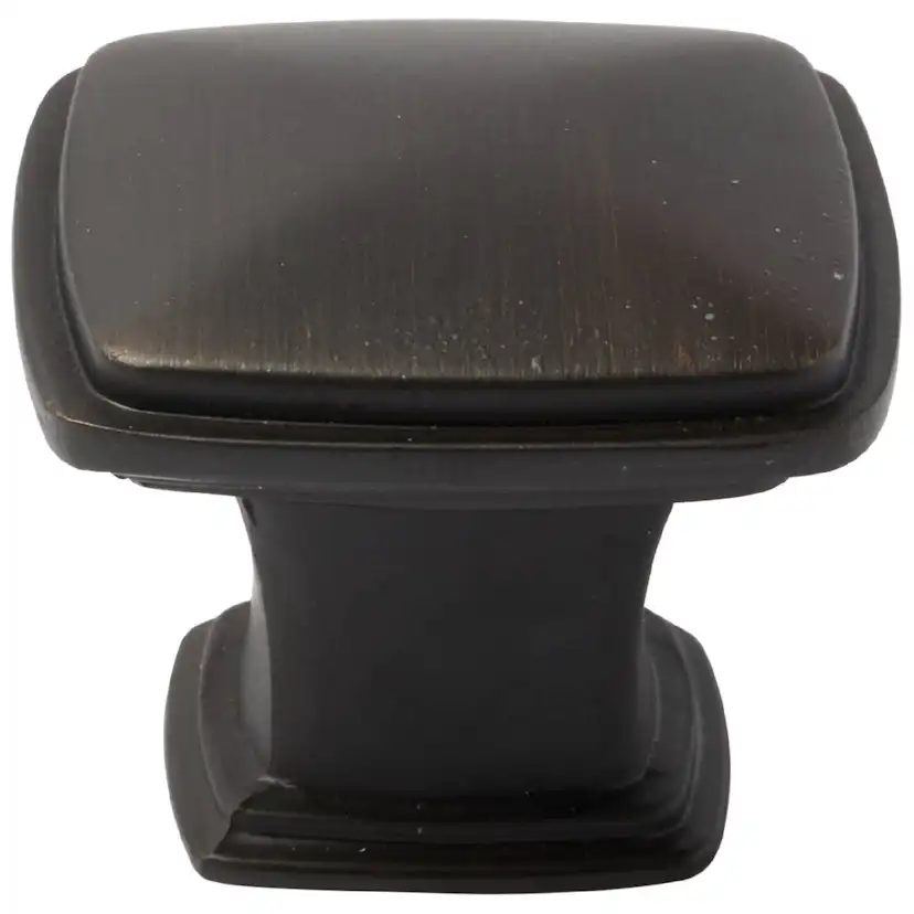 KNOPP VEGARD SVARTOXID 31X31MM Svart