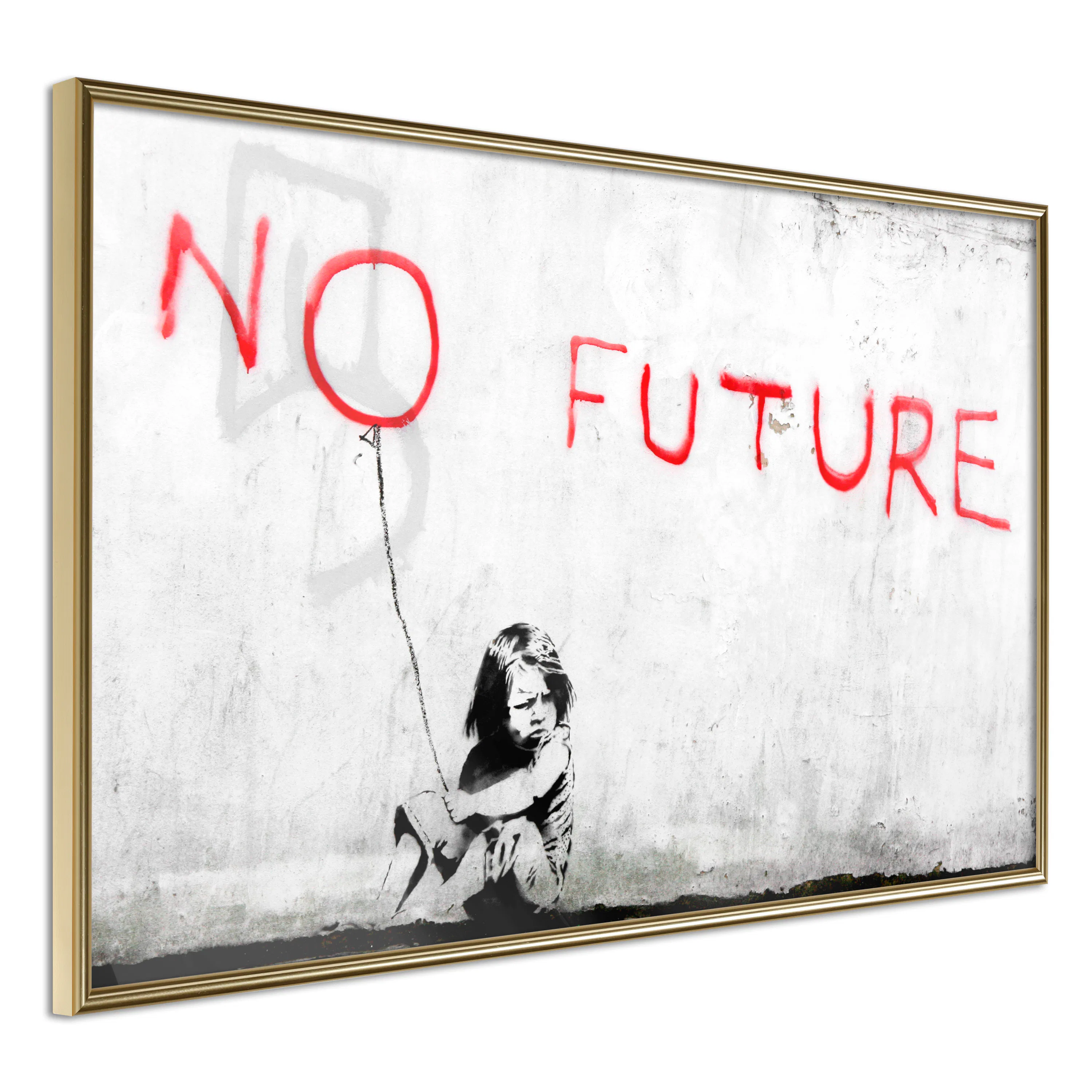 Poster Artgeist Affisch No Future