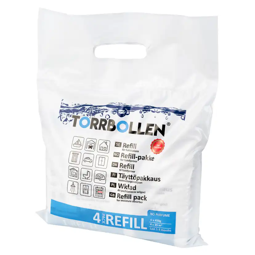 Avfuktare Torrbollen Refill 4-pack