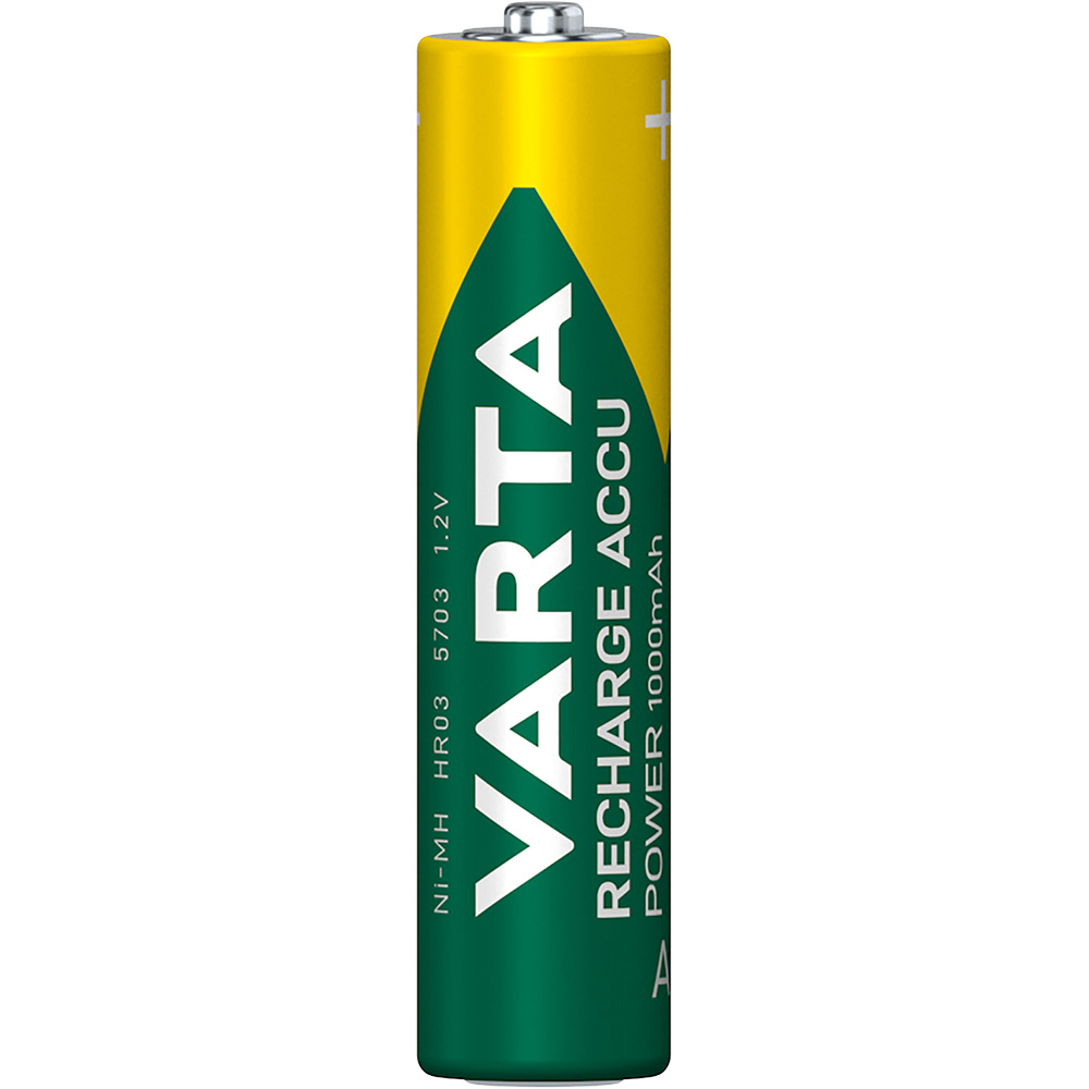 Batteri VARTA Laddningsbara Alkaliska AAA 1000 mAh 4-Pack