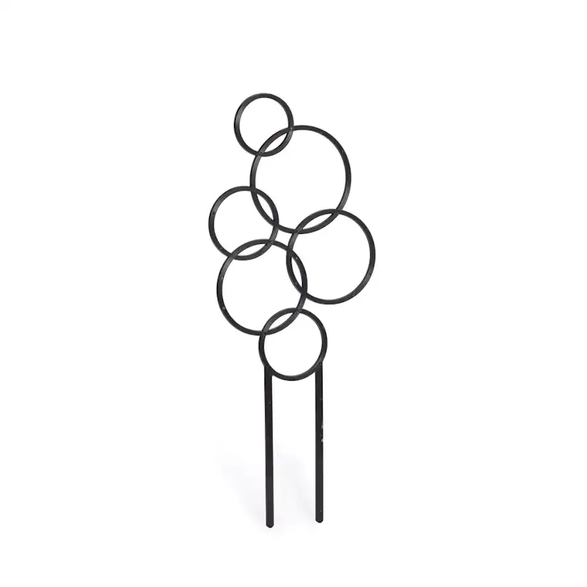 Krukspaljé Circles svart Svart