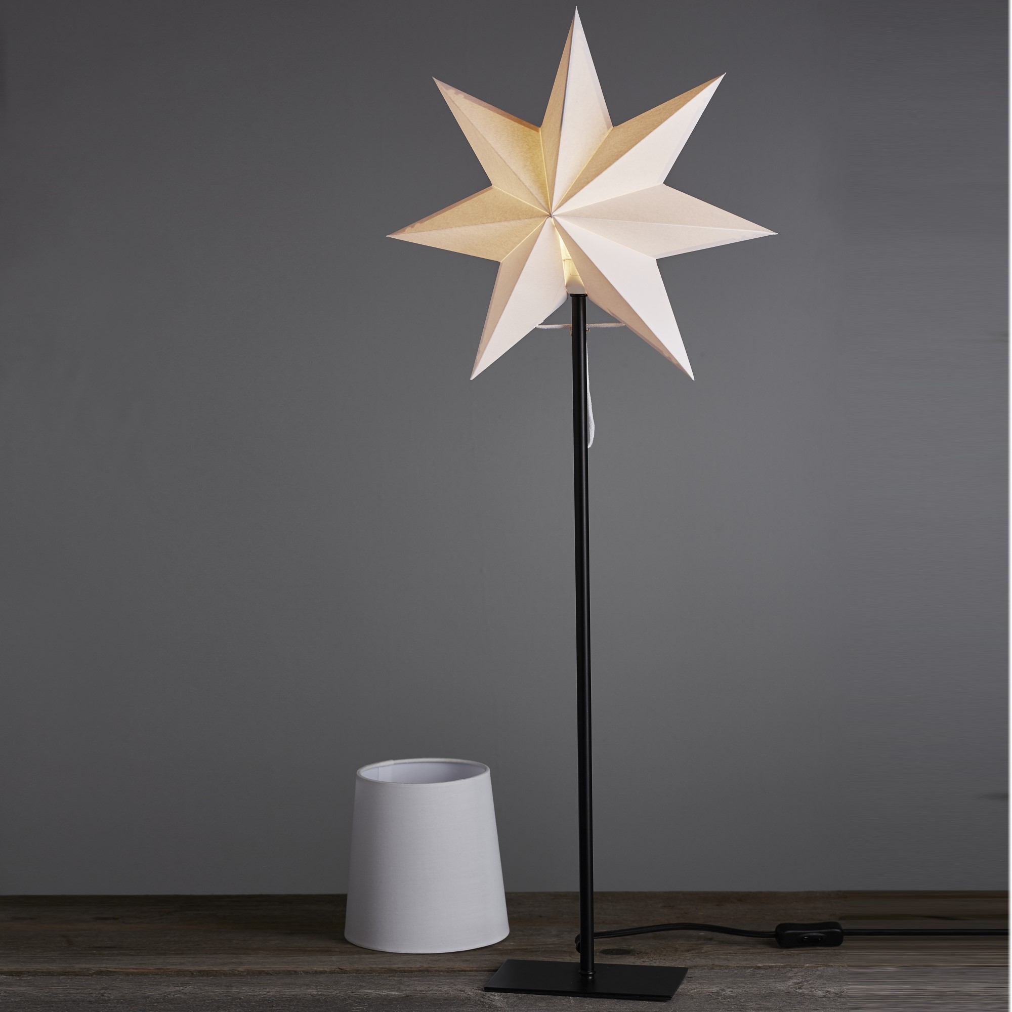 Adventsstjärna Star Trading Frozen inkl. Fot och Skärm
