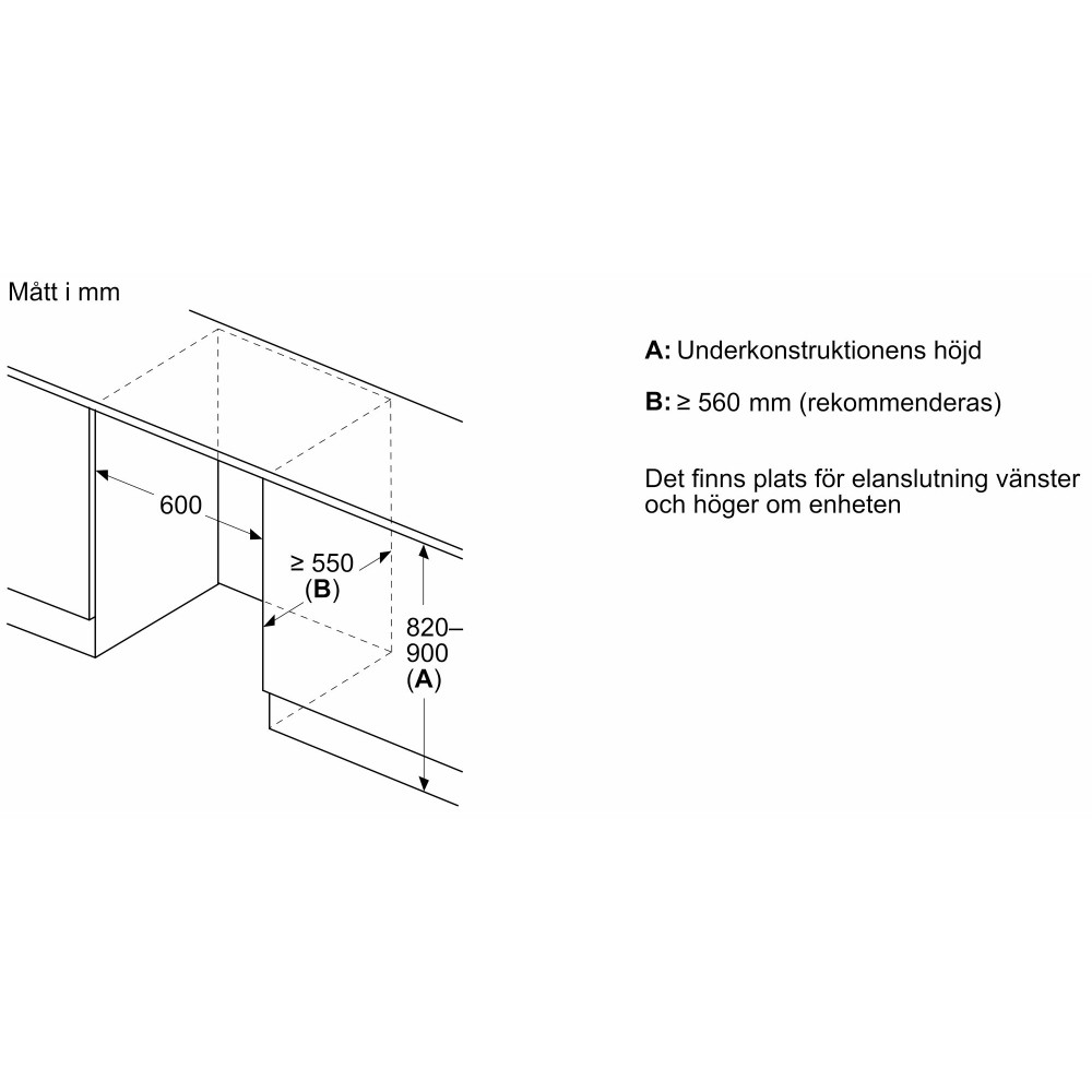 Kylskåp Bosch KUL22ADD0 Serie 6 Med Frysfack