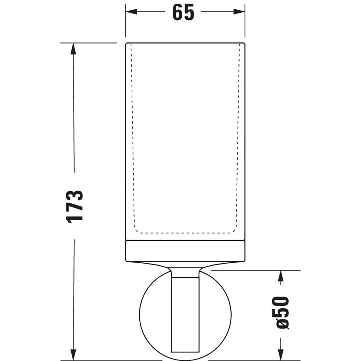 Glashållare Duravit Starck T 009931