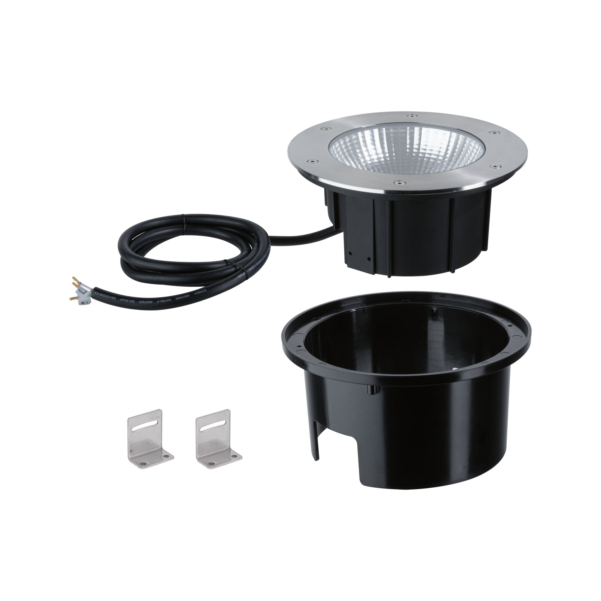 LED Infälld Markbelysning Paulmann Durea IP67 230V Diameter: 213 mm