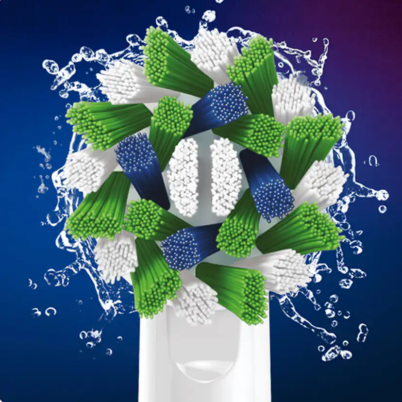Borsthuvud Oral-B Cross Action 3+3+3 st