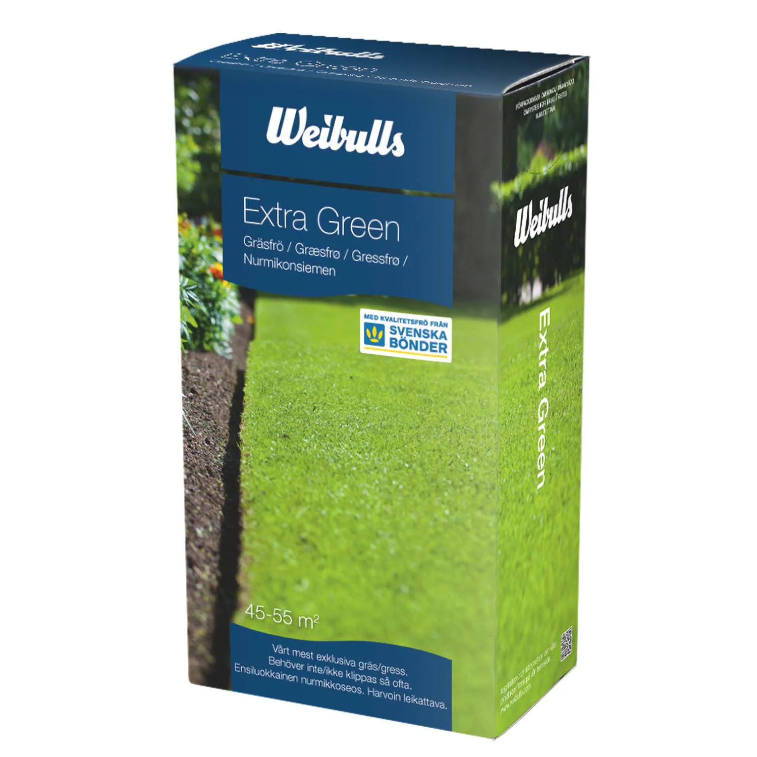 Gräsfrö Extra Green Weibul 1kg 1 kg