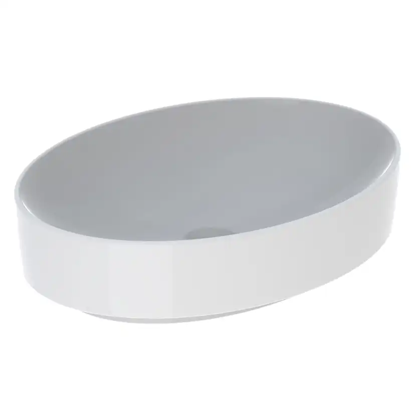 Tvättställ Geberit Variform 550 mm Lay-on Ovalt Utan Bräddavlopp