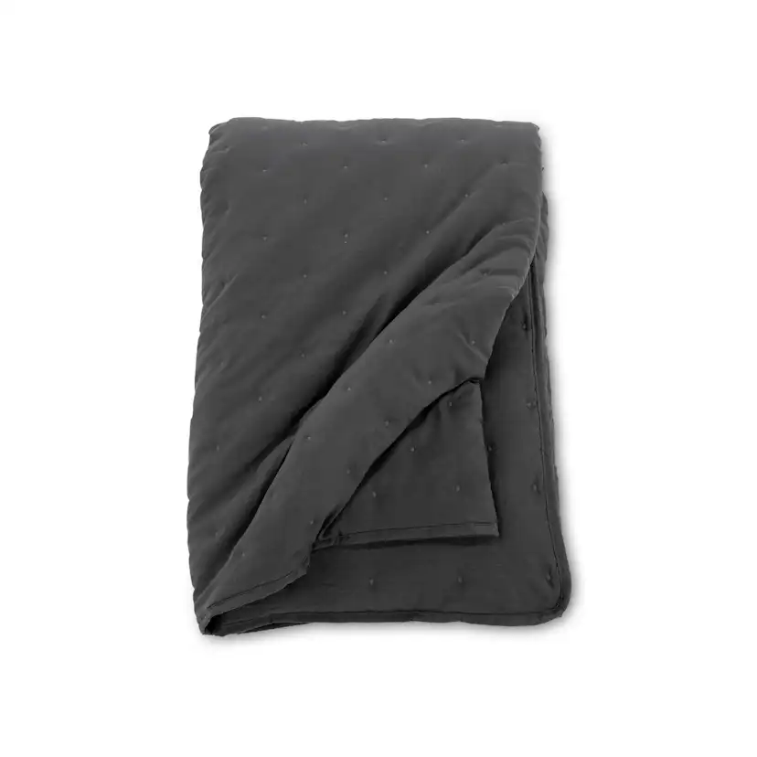 Sally Bedspread Microfiber - Antracit / - 150*250 Antracit, Mått: 250x150 cm