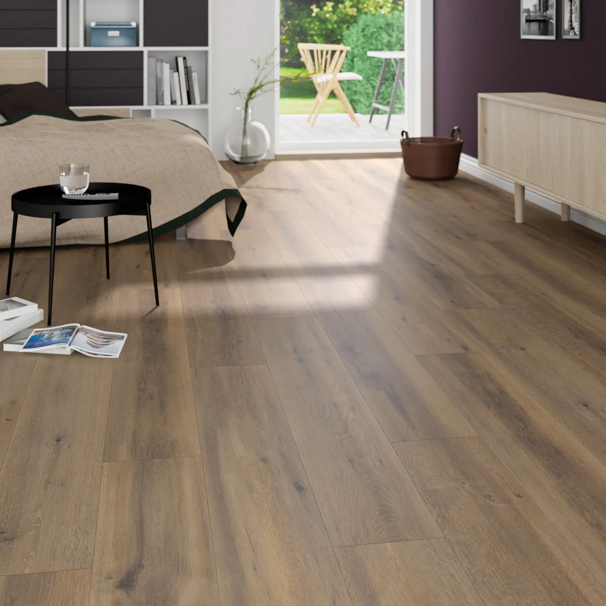 Laminatgolv Tenfors Oak Lodge 8 mm, 1-stav