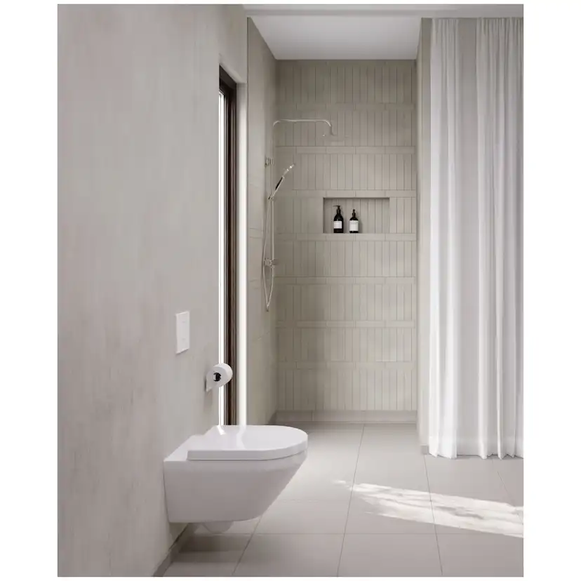 Vägghängd Toalettstol Gustavsberg Graphic Hygienic Twist