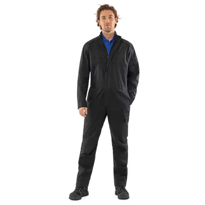 OVERALL 8930 GWM Svart, Storlek: 2XL