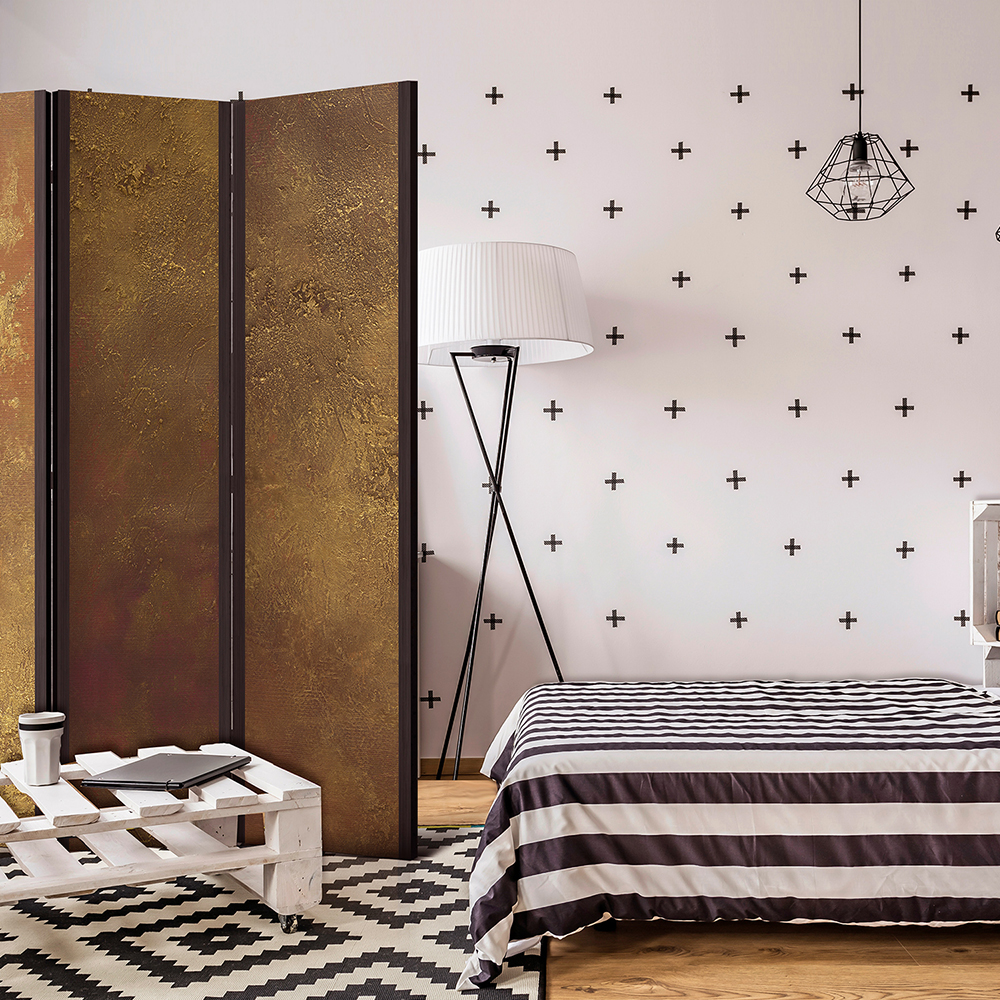 Rumsavdelare Skärmvägg Arkiio Golden Temptation 135x172 cm