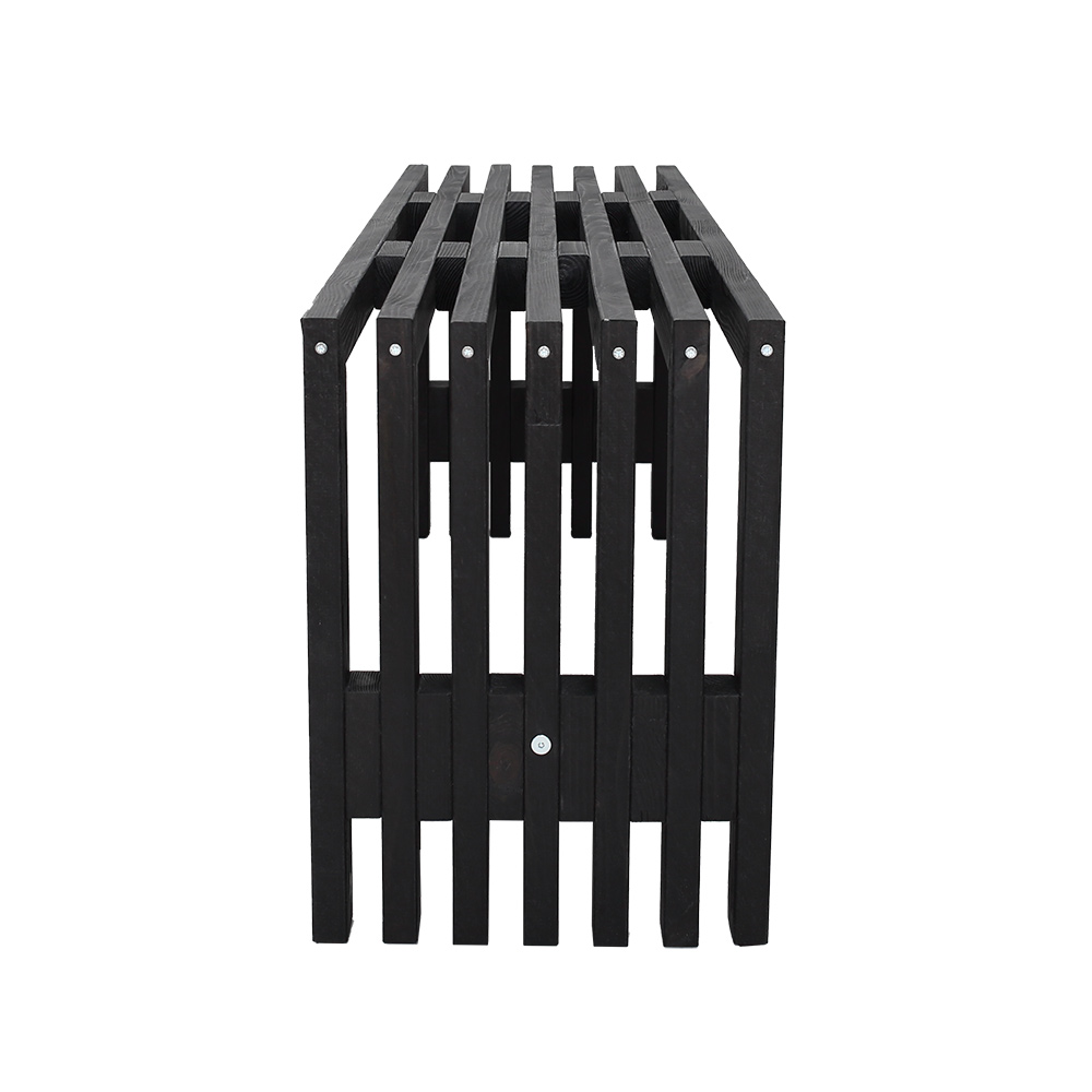 Bänk Baltic Garden Cigar Svart