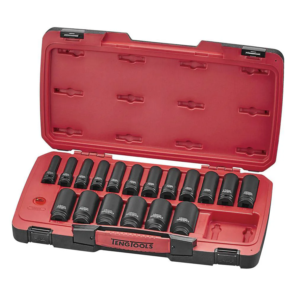 Krafthylssats Teng Tools 1/2 T9222L