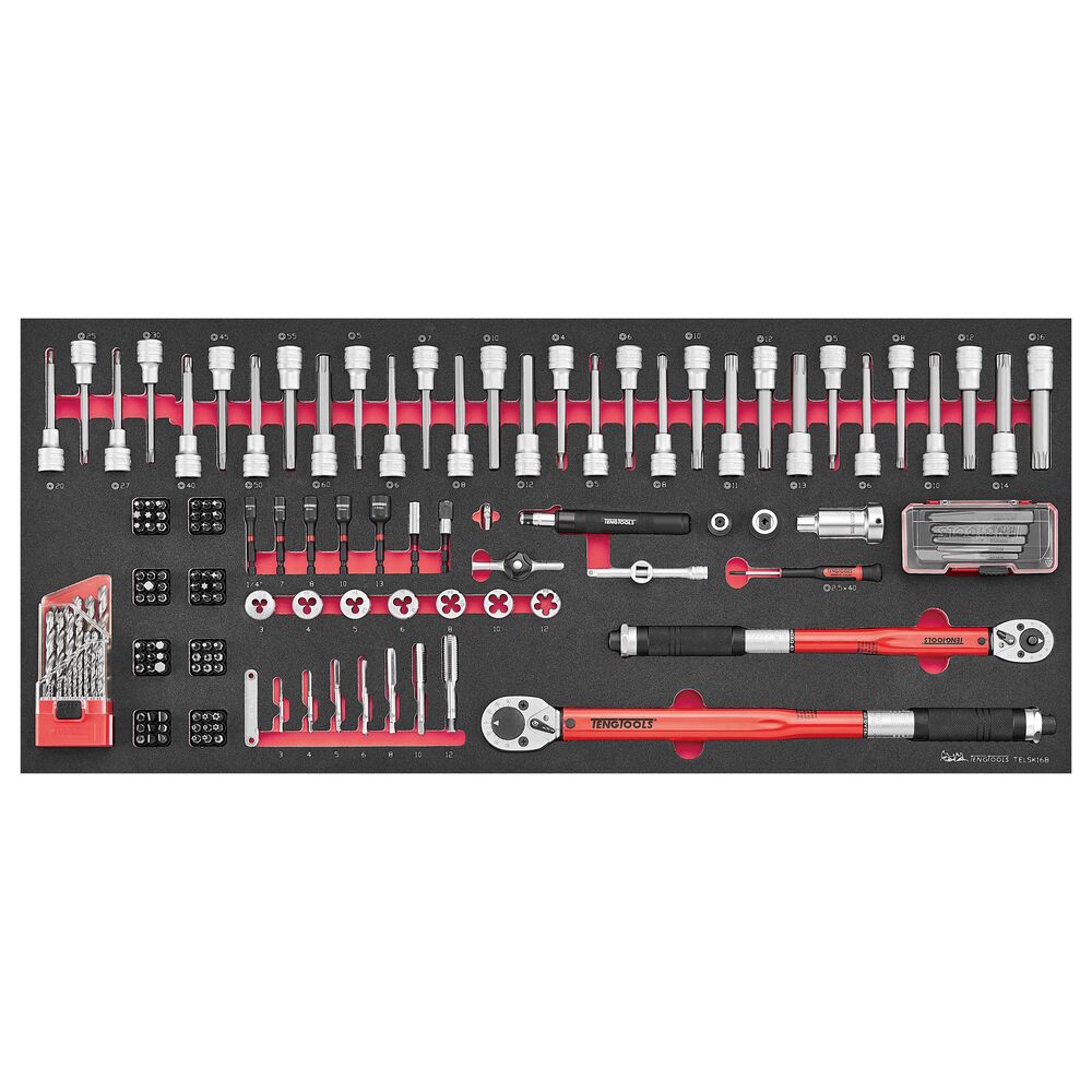 Verktygssats Teng Tools TKW37R525FC