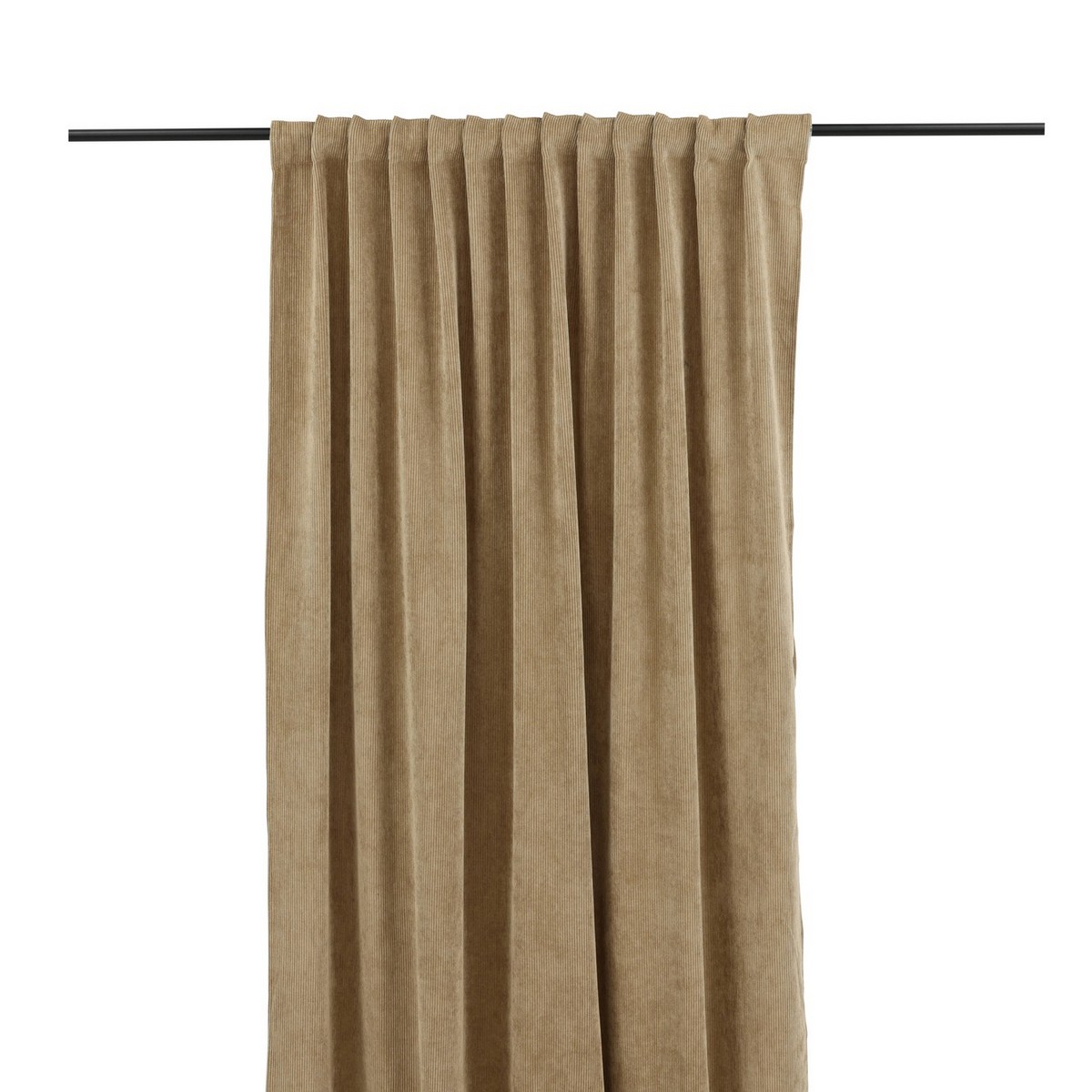 Elma Curtain Manchester - 2-pack - Brown - 140*240 Brun
