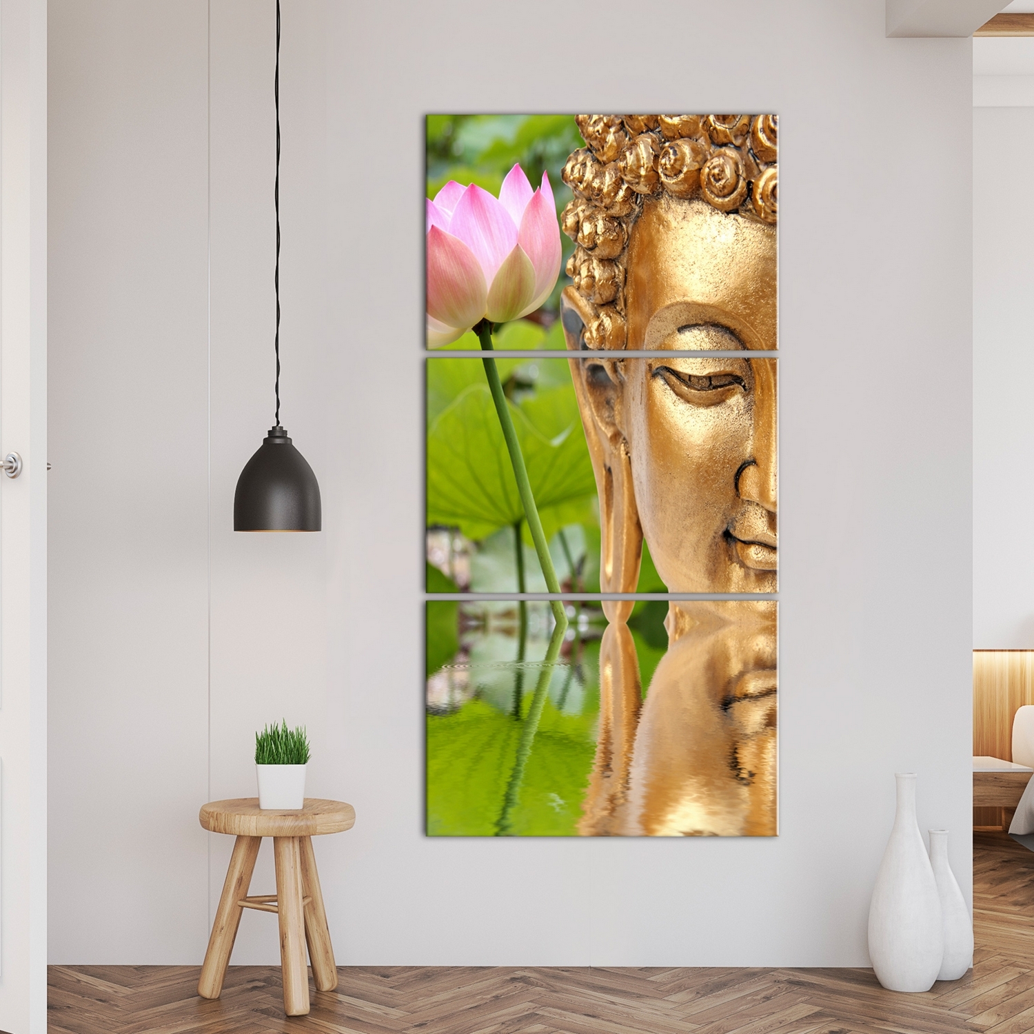 Tavla Arkiio Statue With A Flower