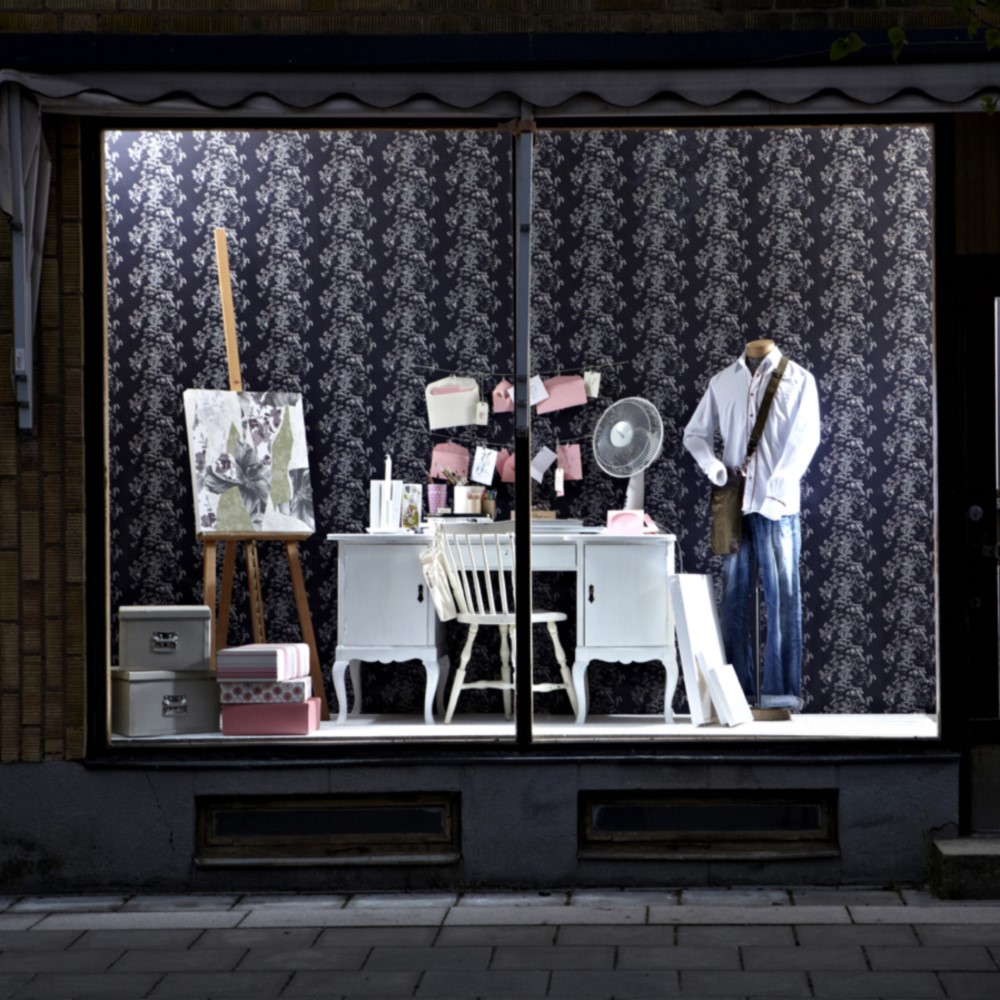 Tapet Decor Maison Bohemian Rhapsody Meadow FLower Blå