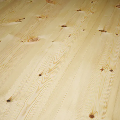 Massivt Trägolv DalaFloda SoftPine Economy Obehandlat