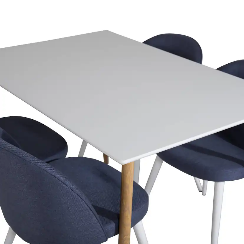 Matgrupp Basic Home Pontus Rektangulärt Matbord 120 cm med 4 Sedavi Matstol