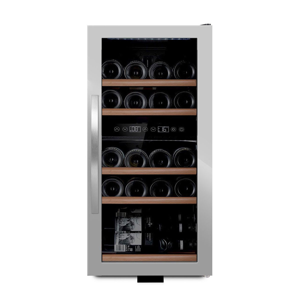 Vinkyl mQuvée WineExpert 24 Stainless Fristående med Kompressor