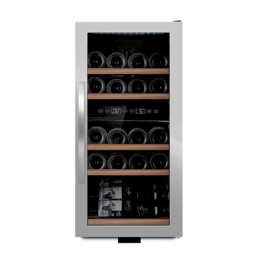 Vinkyl mQuvée WineExpert 24 Stainless Fristående med Kompressor