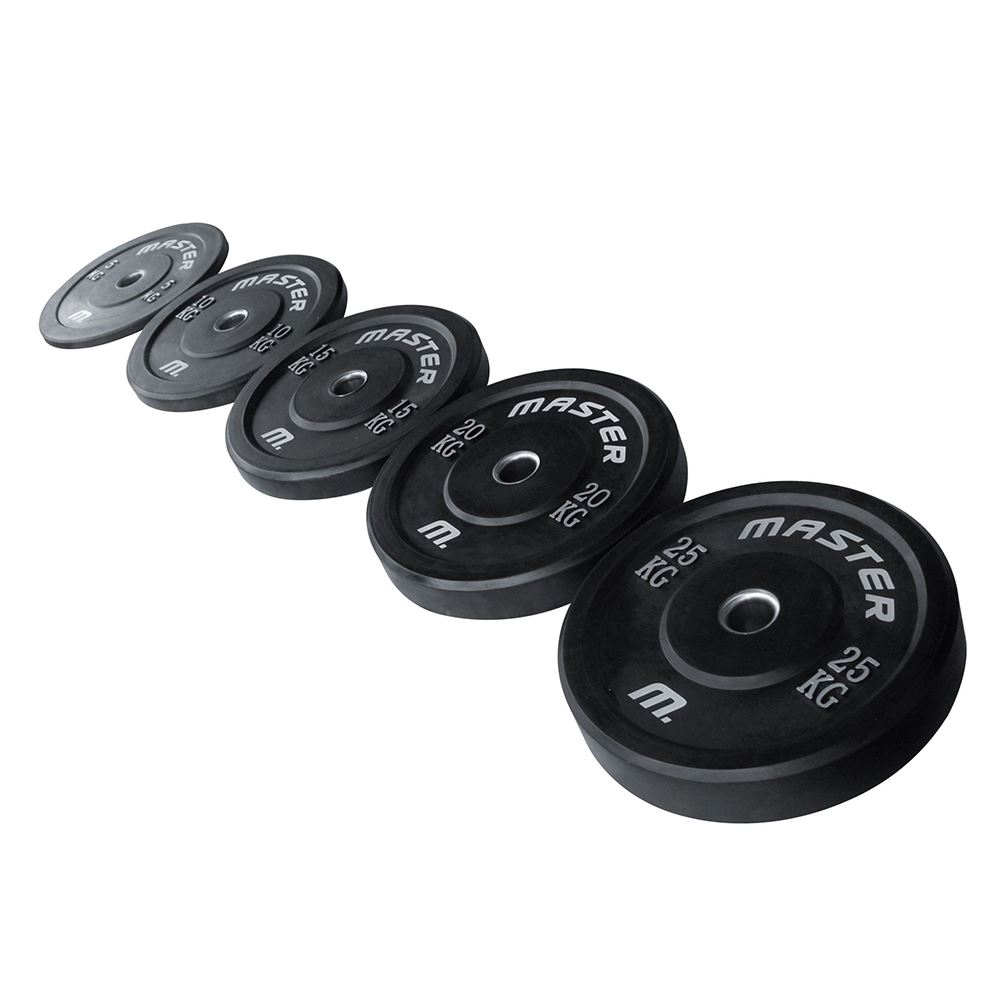 Viktskivor Master Fitness Bumper
